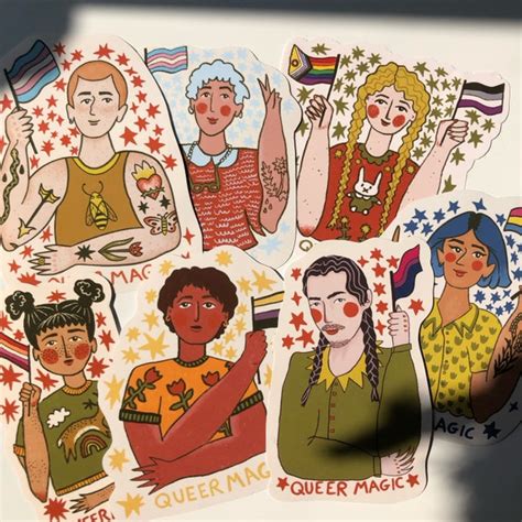 Lesbian Sticker Etsy UK
