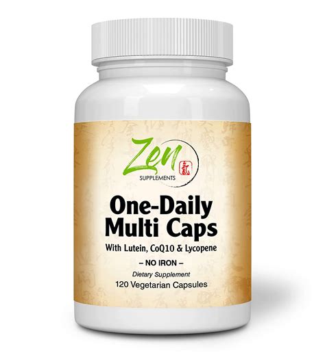 High Potency Multimineral And Daily Multivitamin Without Iron Lutein