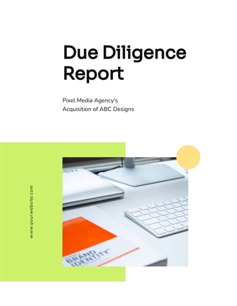 Due Diligence Reports A Complete Guide Templates