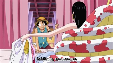 Luffy Vendo Hancock PELADA E A Marca Nas Costas One Piece 415 YouTube