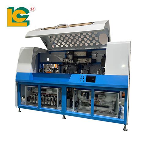 Automatic Servo Motor PLC Control CCD Screen Printing Machine China