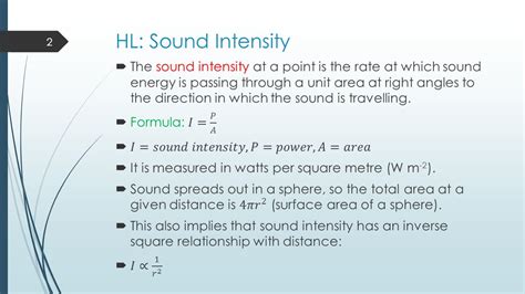 How To Calculate Sound Intensity At Xavier Vara Blog