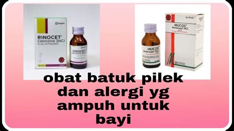 Obat Untuk Batuk Pilek Pada Bayi Obat Batuk Pilek Bayi Yang Ampuh