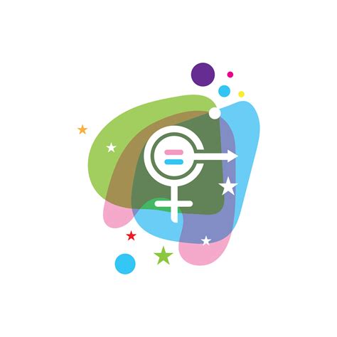 Gender Equality Symbol Icon Vector Illustration 30774229 Vector Art At