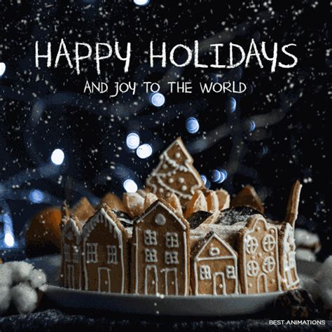 30 Happy Holidays Animated Gif Wishes