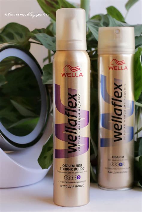 RitaMix's blog : Два средства для укладки волос WELLAFLEX от WELLA. Отзыв.