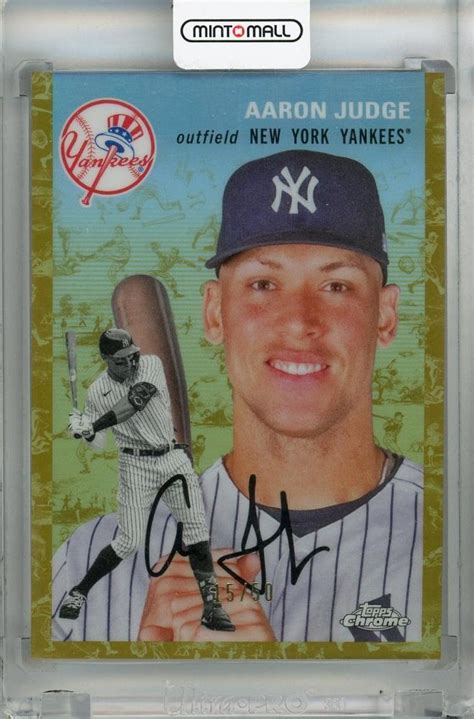 ミントモール MINT 浦和店 2023 TOPPS CHROME PLATINUM ANNIVERSARY Aaron Judge