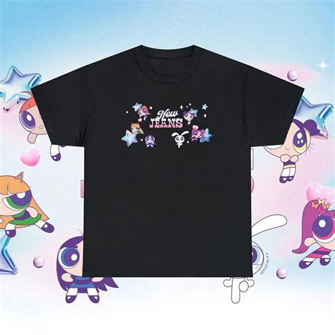 NewJeans Album Get Up Powerpuff Girls T-shirt