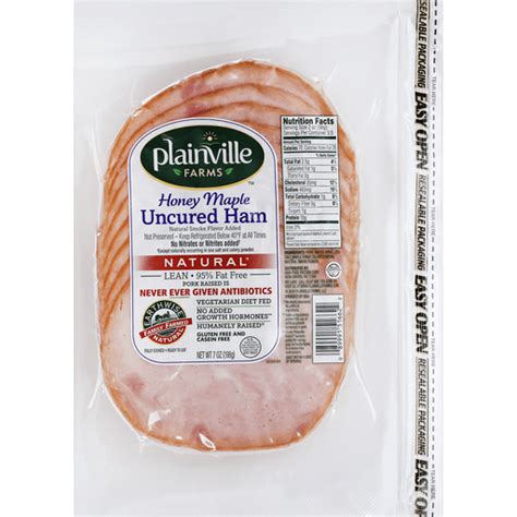 Plainville Farms Natural Ham Uncured Honey Maple Shop Northland Food