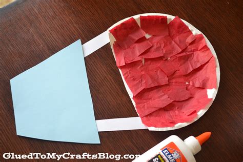 Dr Seuss Oh The Places You Ll Go Paper Plate Hot Air Balloon Kid Craft Hot Air Balloon