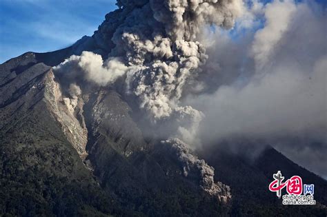 Natur Und Umwelt German China Org Cn Vulkanausbruch Indonesier