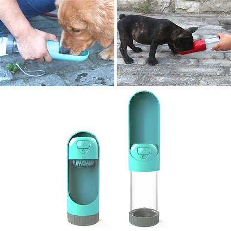 Собака бутылка для воды на открытом воздухе путешествия ходьба ...