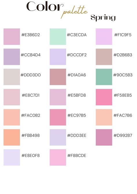 21 beautiful pastel color palette examples with color codes – Artofit