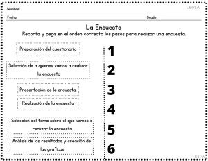 ejemplo de una encuesta para niños de primaria Búsqueda de Google