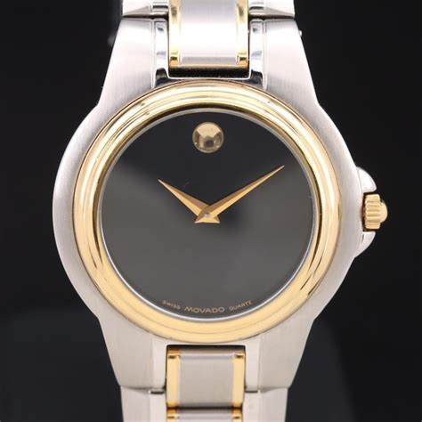 Movado Museum Two Tone Wristwatch In United States