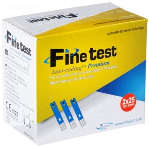 Тестові смужки для глюкометра Finetest Auto-coding Premium (50 шт ...