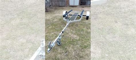 Лодочный прицеп для лодки пвх бу купить в Череповце | Авито