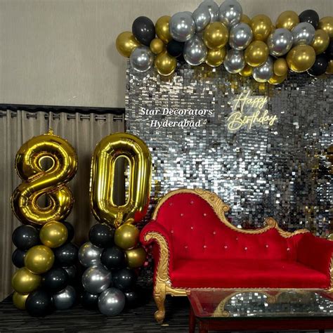 Grand Celebrations for Grand Parents | Decor, Birthday decorations ...