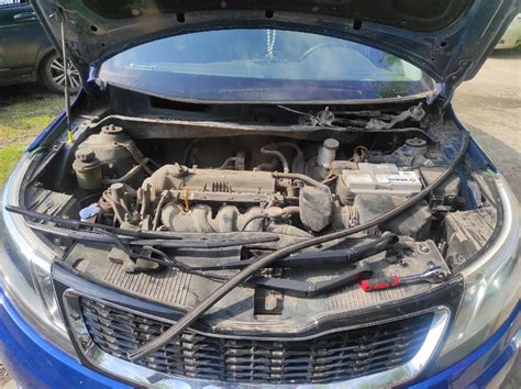 Веерные форсунки омывателя. — KIA Rio (3G), 1,6 л, 2012 года ...