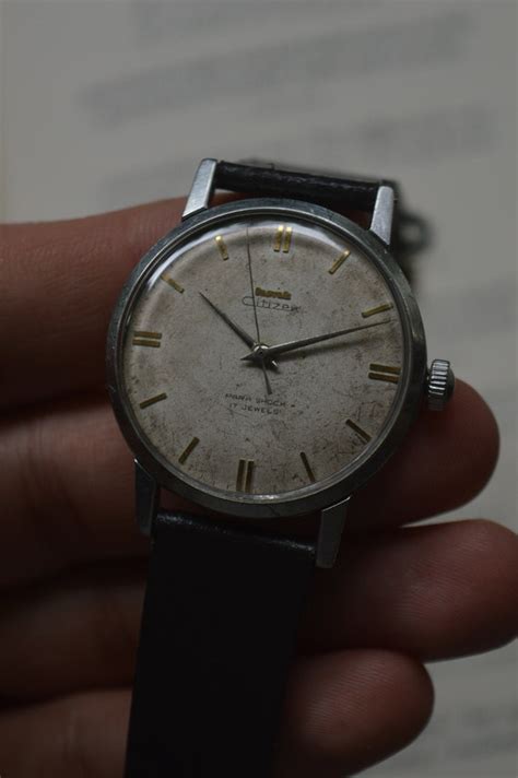 Rare Hmt Citizen Watch Seiko Tissot Vintage Retro Om Gem