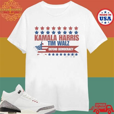 Official Kamala Harris Tim Walz Presidential Campaign 2024 Defend