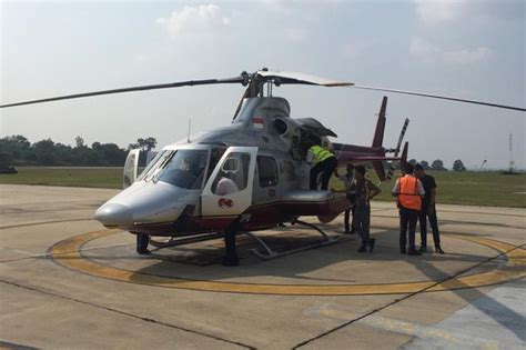 Helikopter BNPB Bantu Penanggulangan Kebakaran Hutan Riau