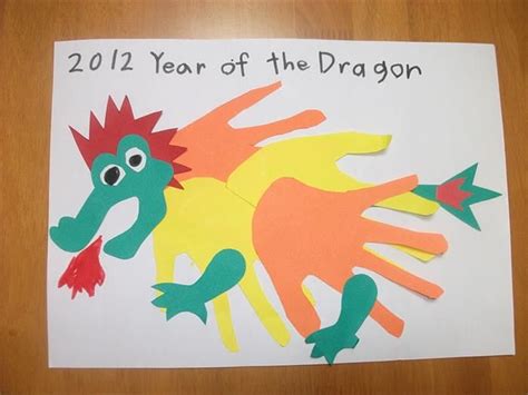 Chinese New Year Dragon Craft For Kids Dragon Crafts Preschool Arts