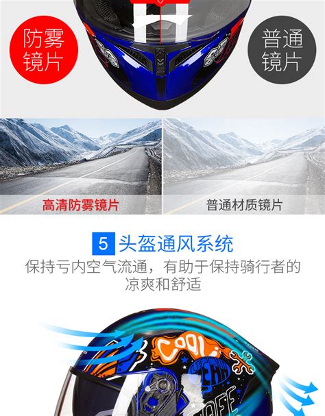 JIEKAI JK-316 Ride Full Face Dual Visor Helmet DOT CERTIFIED - Roadies ...