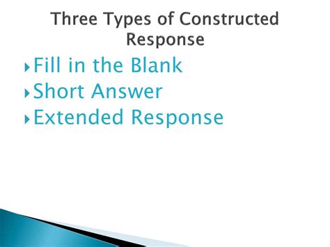 Ppt Constructed Response In The Classroom Powerpoint Presentation