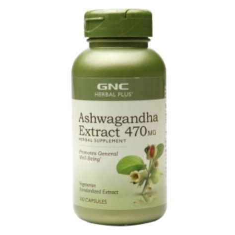 Gnc Herbal Plus Formula Gnc Herbal Plus Ashwagandha Extract 470mg