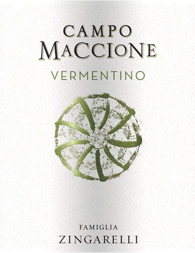 Rocca Delle Mac E Famiglia Zingarelli Campo Maccione Vermentino