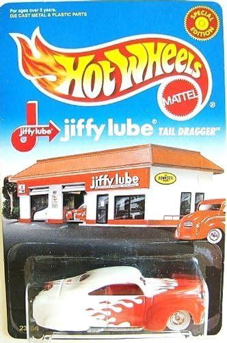Hot Wheels Edici N Especial Jiffy Lube Series Tail Dragger Naranja Y Blanco Edici N