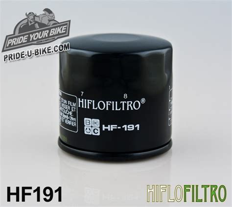 Масляный фильтр для мотоцикла HF191 HIFLO FILTRO
