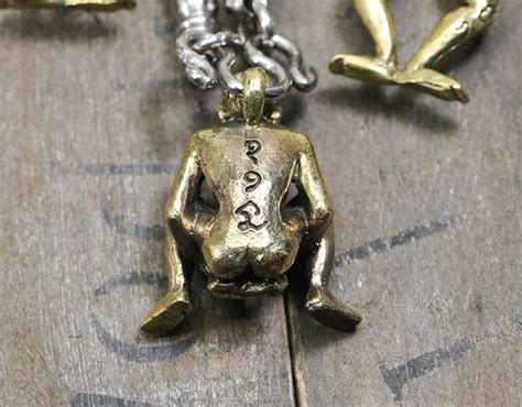 Mini Statue Erotic Man Lady Nude Figurine Palatkhik Gem