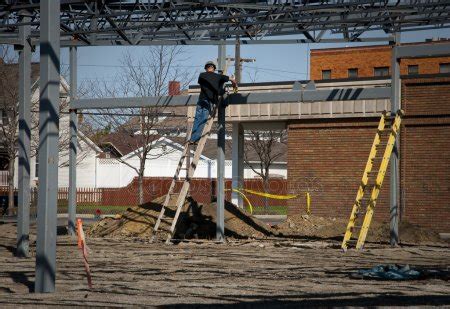 Structural Steel Worker Stock Photo Jerryb