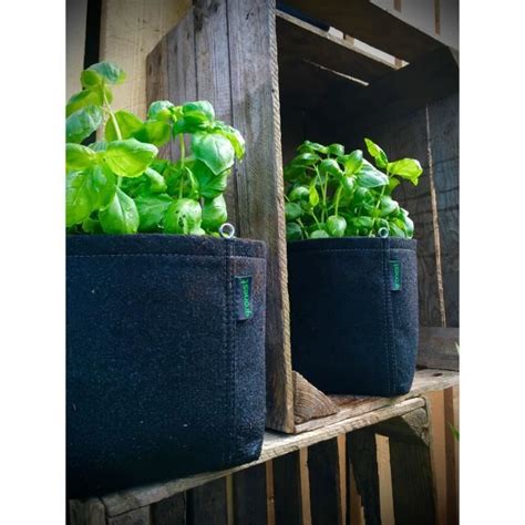 Pot Pour Plante En G Otextile L Noir Cdiscount Jardin