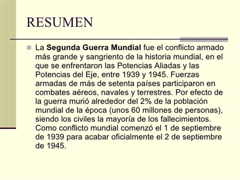 Ii Guerra Mundial