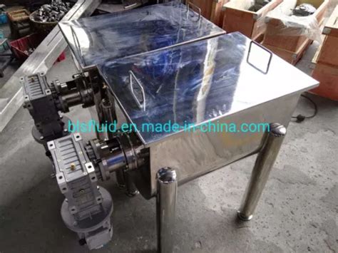 L Stainless Steel Horizontal Feed Mixer Double Helical Ribbon