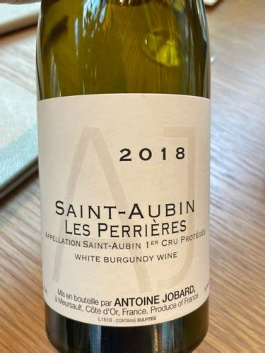 Francois et Antoine Jobard Saint Aubin 1er Cru Les Perrières Vivino