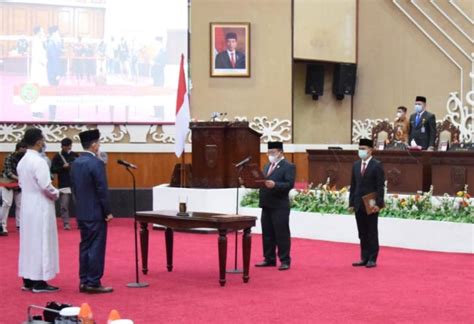 Setda Prov Kalteng Sekda Kalteng Hadiri Rapat Paripurna Istimewa