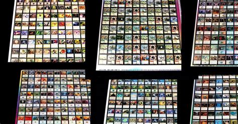 Uncut Magic The Gathering Card Sheets Are Now Being Auctioned Off