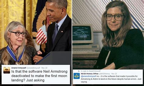 Nasa Hits Back At Critic Of Margaret Hamilton Who Won Presidential