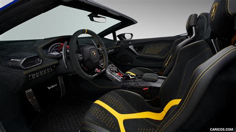 2019 Lamborghini Huracán Spyder Performante - Interior | Caricos