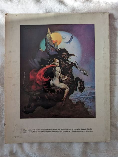 The Fantastic Art Of Frank Frazetta Intro Betty Ballantine M1059 X