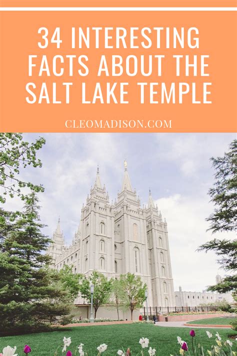 Interesting Facts About Lds Temples In Utah Artofit