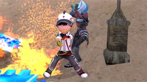 BoBoiBoy Fusion Supra Glacier Dan Frost Fire Pergi Ke Kuburan Retak Ka