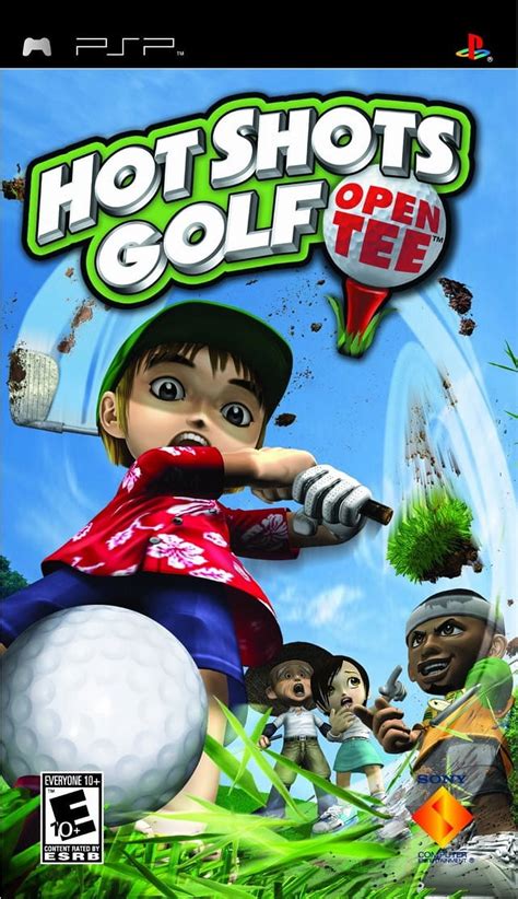 Hot Shots Golf Open Tee PlayStation Portable Walmart