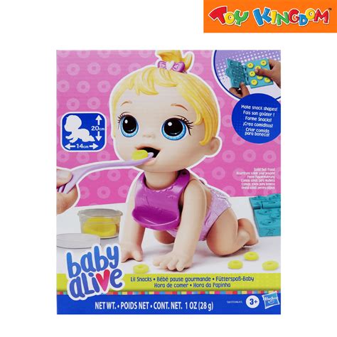 Baby Alive Lil Snacks Blonde Hair Baby Doll Lazada Ph