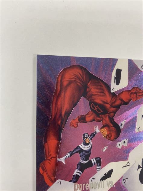 2016 Marvel Masterpieces Jusko Battle Spectra DAREDEVIL Vs BULLSEYE BS