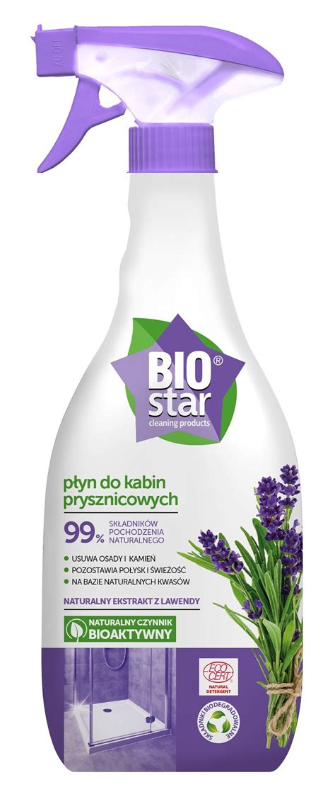 BIOSTAR Lawenda 700 ml Płyn do czyszczenia kabin prysznicowych niskie